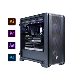 VỎ CASE VITRA TITAN R220 AIR E-ATX 3FAN ARGB (MÀU ĐEN)