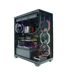 VỎ CASE VITRA ATLANTIS WX1 BLACK (ATX/SEAVIEW) KHÔNG FAN