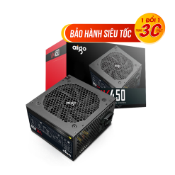 Nguồn máy tính AIGO VK450 - 450W (Màu Đen)