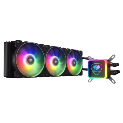 TẢN NHIỆT NƯỚC COUGAR AQUA 360 LED ARGB (3 FAN) BLACK