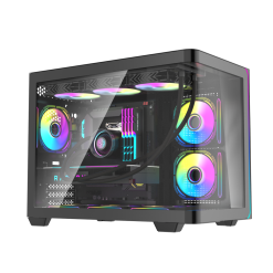 VỎ CASE MÁY TÍNH DARKFLASH L285M BLACK (M-ATX ,ITX,RAD 360)