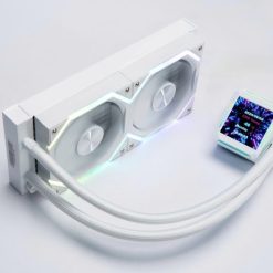 TẢN NHIỆT NƯỚC CPU JUNGLE LEOPARD ASTRO SHELL RAD 240 ARGB WHITE (MÀN HÌNH HIỂN THỊ)