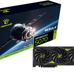 VGA MANLI NEBULA GEFORCE RTX 5070 12GB 3FAN GDDR7 BLACK
