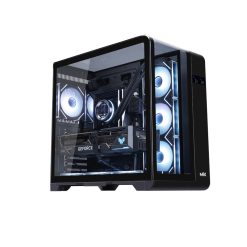 VỎ CASE MIK BARBATOS BLACK (ATX/KHÔNG FAN)