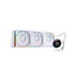 TẢN NHIỆT NƯỚC AIO JONSBO TH-360 ARGB WHITE (HIỂN THỊ NHIỆT ĐỘ)