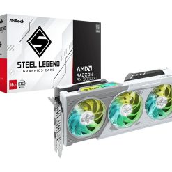 VGA ASROCK AMD RADEON RX 9060 XT STEEL LEGEND 16GB OC (RX9060XT SL 16G)