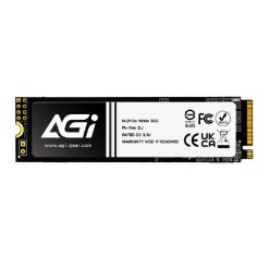 SSD NVME AGI AI198 512GB (ĐỌC: 3000MB/S GHI: 2200MB/S) M.2 GEN3X4 (AGI512G83A1198)