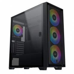 VỎ CASE XIGMATEK ANUBIS PRO 4FX EN40771 BLACK (EATX, SẴN 4 FAN ARB)