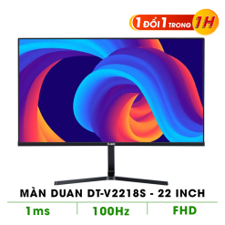 MÀN HÌNH DUAN 22 INCH DT-V2218S BLACK (22 INCH/100Hz/2ms/VA/FHD/HDMI+VGA)