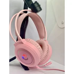 TAI NGHE X JRS M3 JACK USB 7.1 MÀU HỒNG