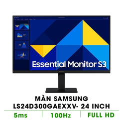 MÀN HÌNH SAMSUNG LS24D300GAEXXV (24.0 INCH/ FULL HD/IPS/100HZ/5MS)