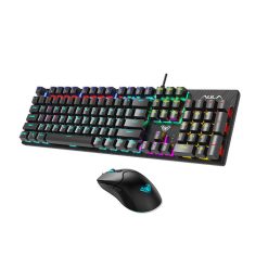 Combo Phím Cơ RGB AULA S2022 PRO, CHUỘT GAMING RGB AULA S13