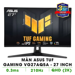 MÀN HÌNH ASUS TUF GAMING VG27AQ5A (27 INCH/ FAST IPS/ 2K/ 210HZ/ 0.3MS)
