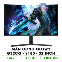MÀN HÌNH CONG GLOWY G32CG - Y180 (32 INCH/ FULL HD/ VA/ 180HZ/ 1MS)